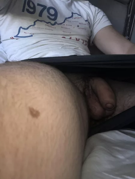 My softie inside my shorts ;) by Which_Iron9116