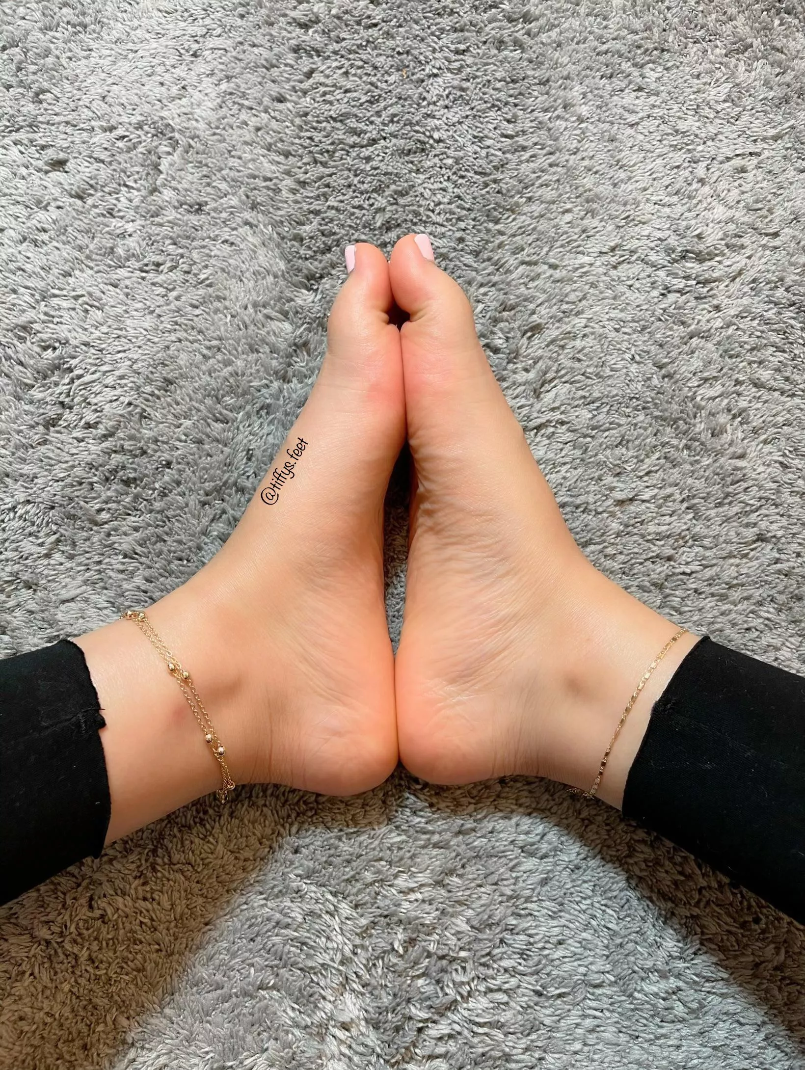 My soles got the best grip for your… 🙈 posted by tiffysfeetxo