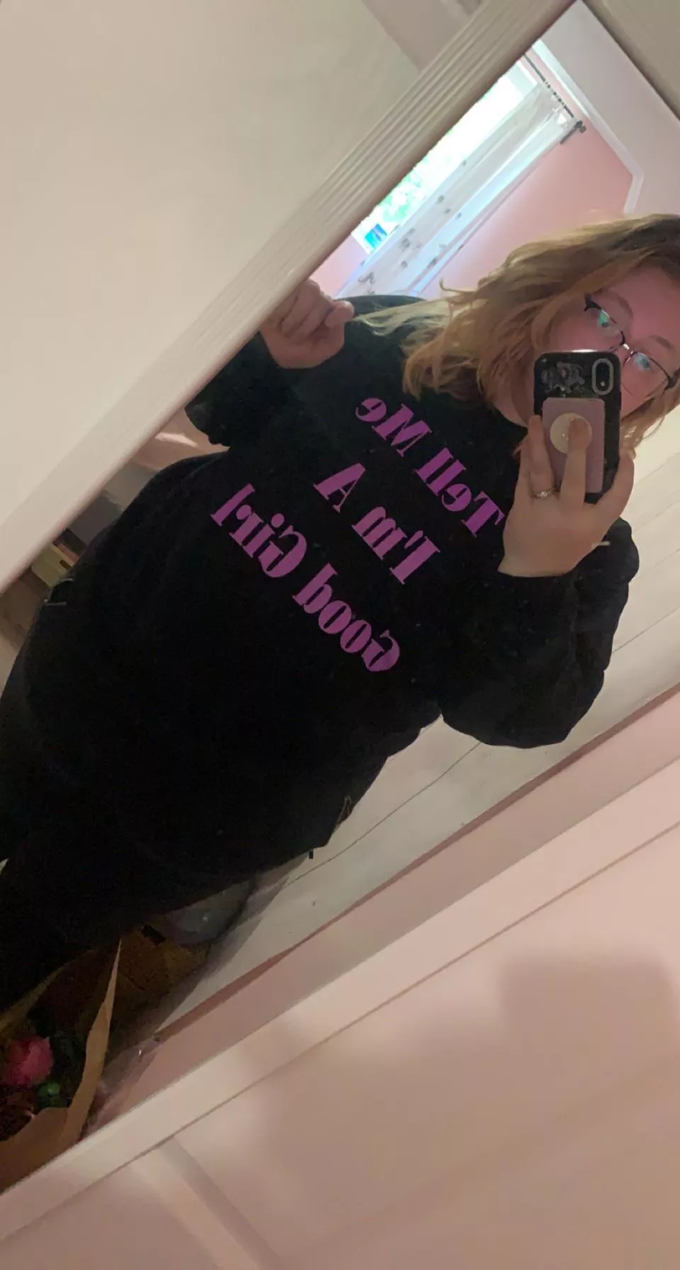 My “something creative” project for today! *inspired by a sweater I saw on etsy* posted by littlehazel056