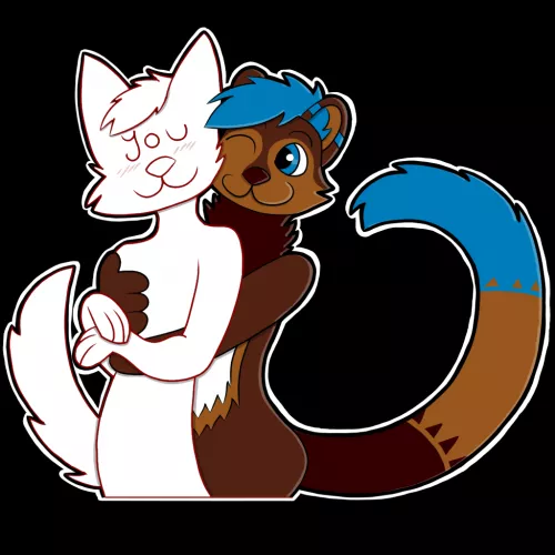 My Sticker for my Telegram! Art done by me ~ by MoxieMarten