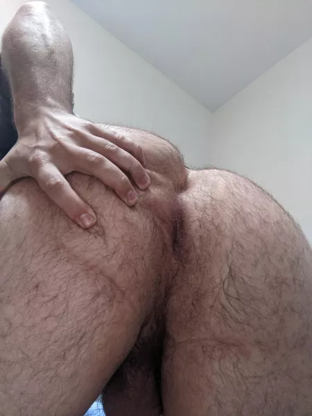 My straight hairy man ass by Buctt