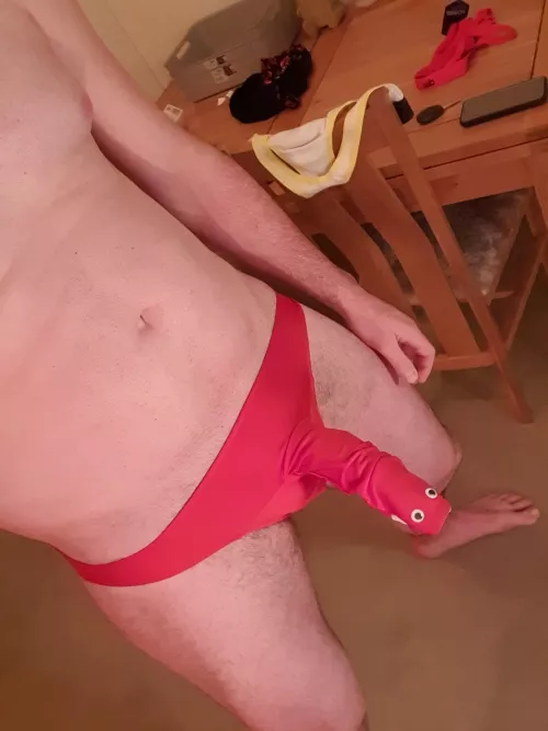My sub bottom boy loves playing with my snake and swallowing it's venom 🍆💦, Think I'm getting a kink for underwear, find it such a turn on 😍 Wanna taste my venom? 💦 by lilandlarge69