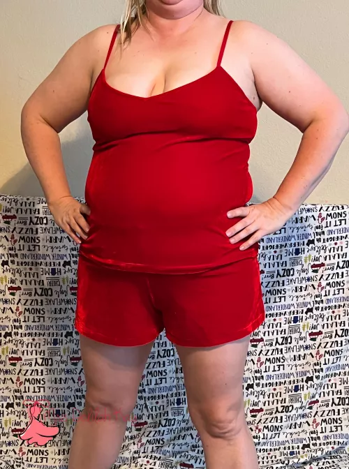 my super comfy red PJ set.... by mrsdelilahkay