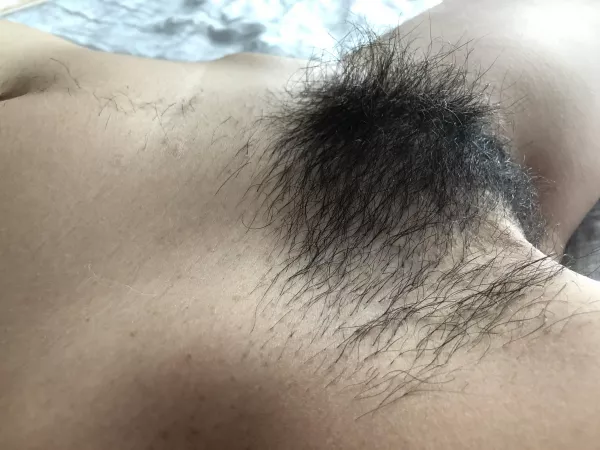 My thick fully grown bush! by fluffy_faerie