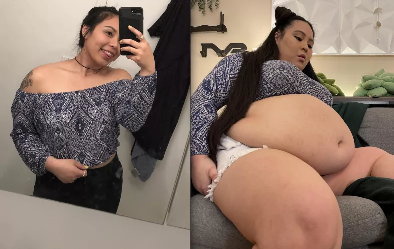 My thigh is now wider than I used to be 😳 by mochiibabii