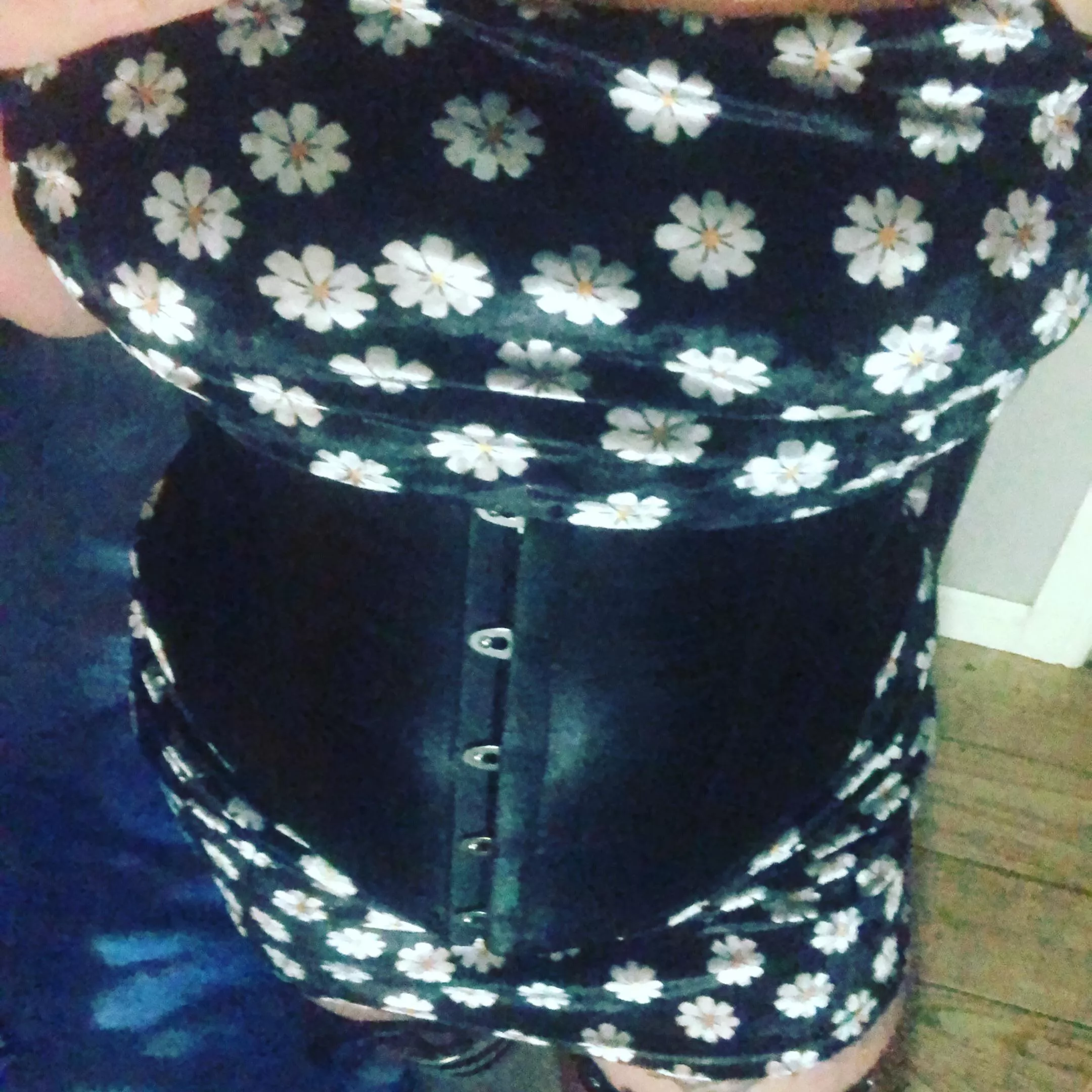 My two obsessions. Daisies and corsets. posted by ZoieSweets