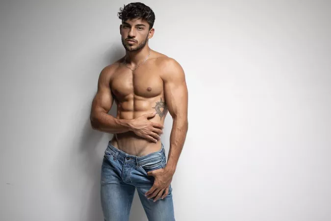 My weakness is a guy who wears denim well by SparklyRen