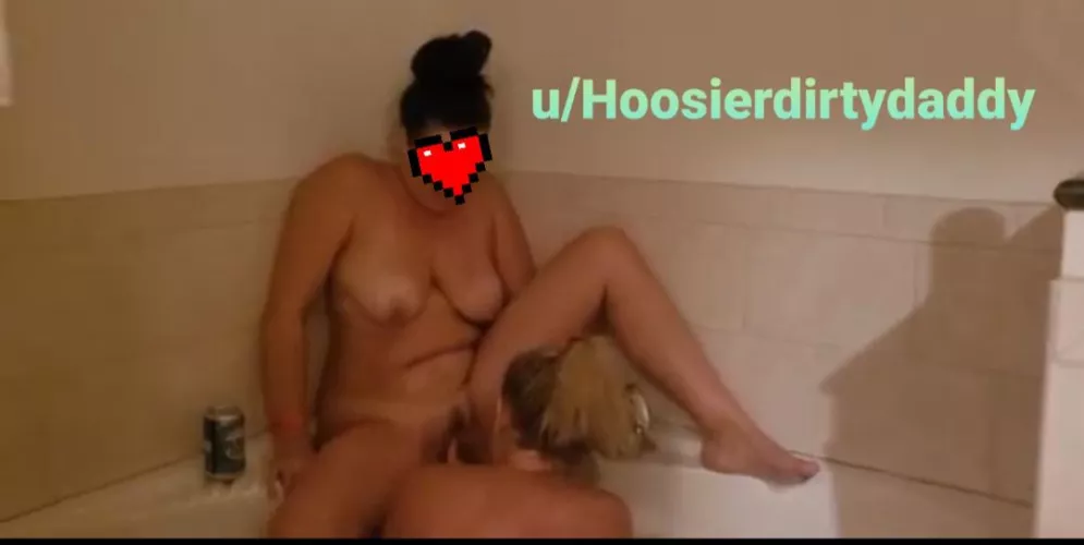 My wife enjoying girl time by Hoosierdirtydaddy