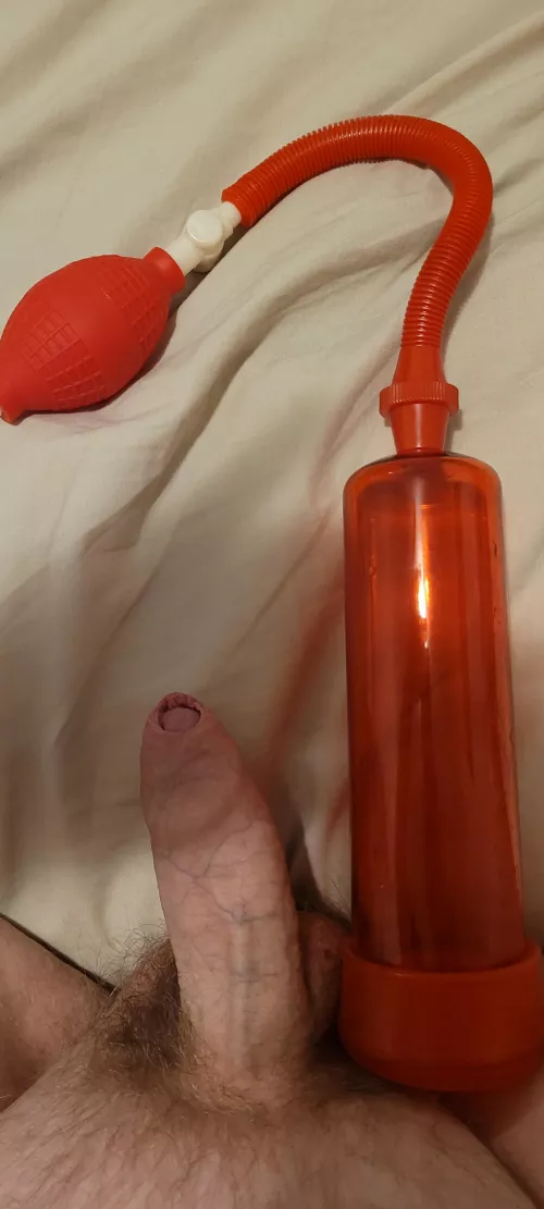 My Wife got me this for Christmas. Any advice on how to use it to grow my dick? by quanlord