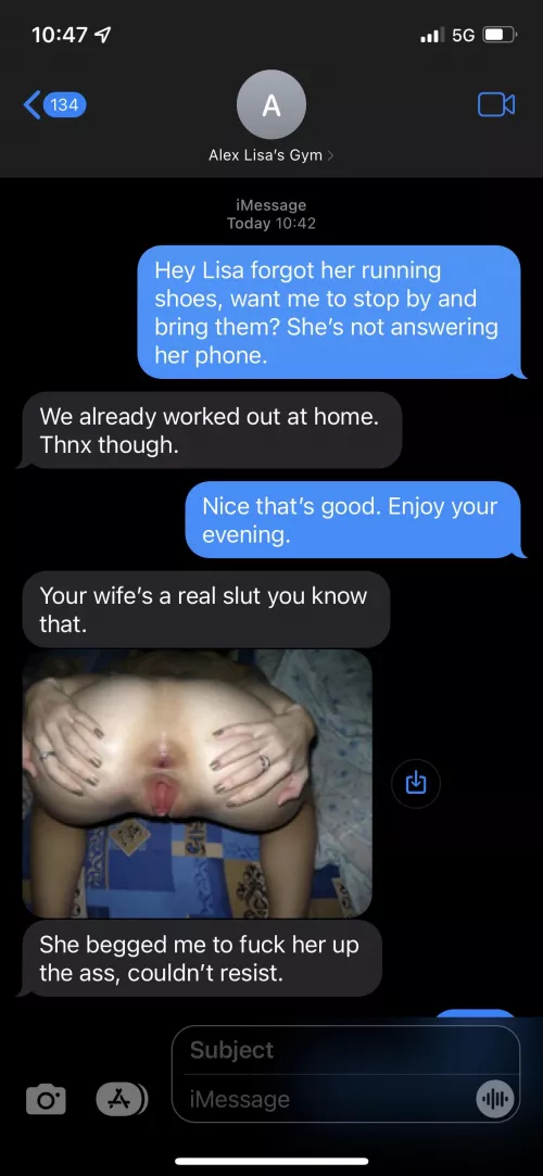 My wife is in love with her personal trainer. by SherlockStonk