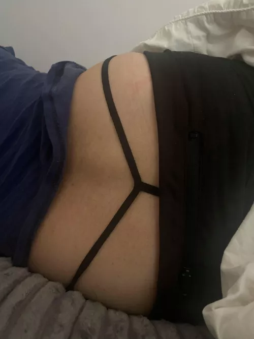 My wife is taking a nap. This is my current view, nice. by FlannelShirt69