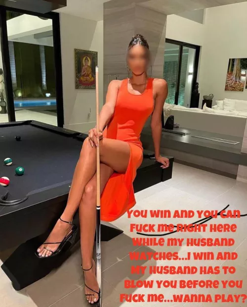 My wife likes to gamble with her future lovers… by ILoveToShareMyWife69