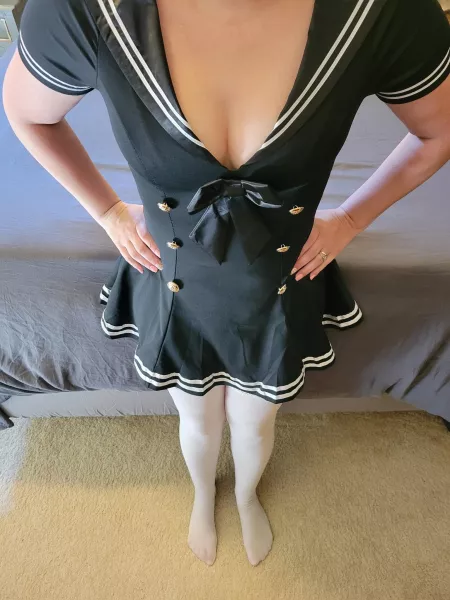 My wife reporting for duty. What's her first task? by Seahorseshusband