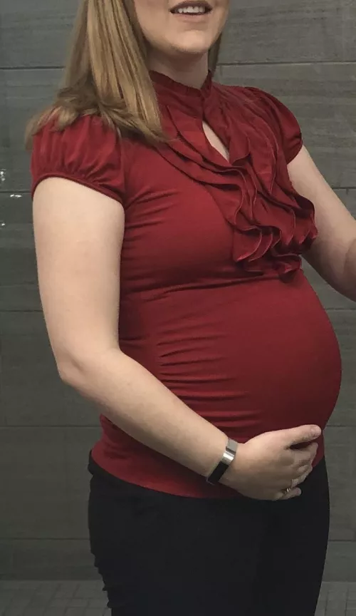 My wife when she was pregnant by JustZealous2009