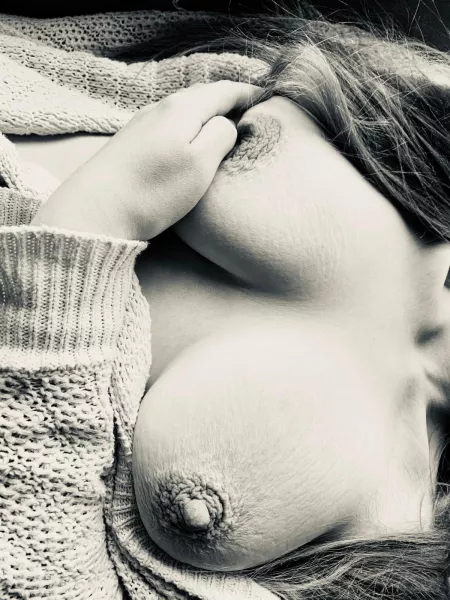 My wife’s lovely tits (oc) by OsoLobita