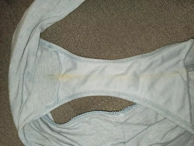 My wifes panty after a Home Office day by matthiasw27