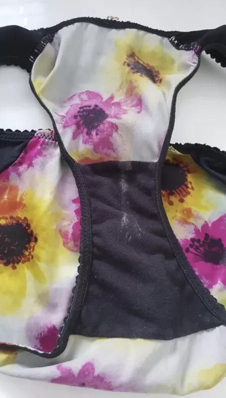 My wife’s silky dirty panties 👃 by pirateship-1