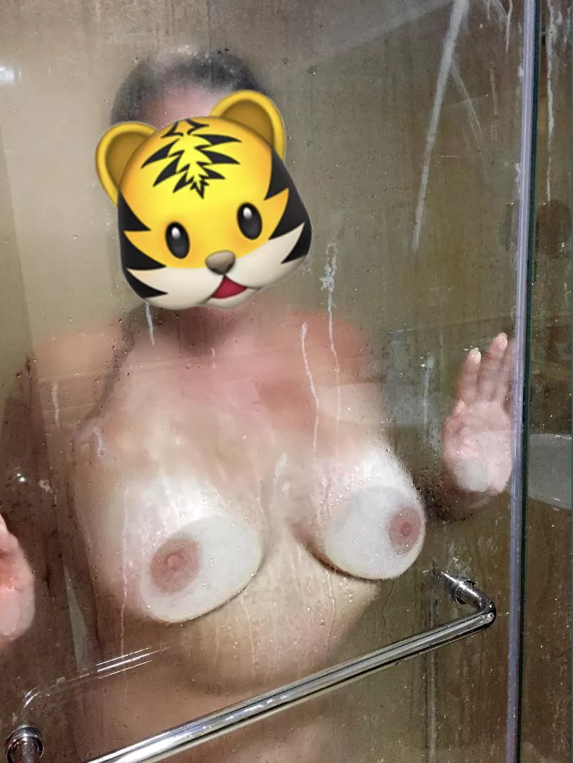 My wifey’s honeymoon shower tits🤤 posted by Neighbor_next_door_