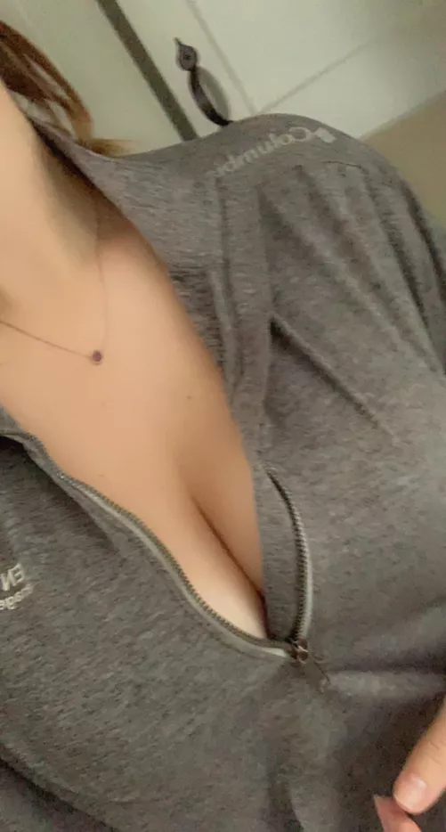 My work quarter zip 🙊 by RightSwiped