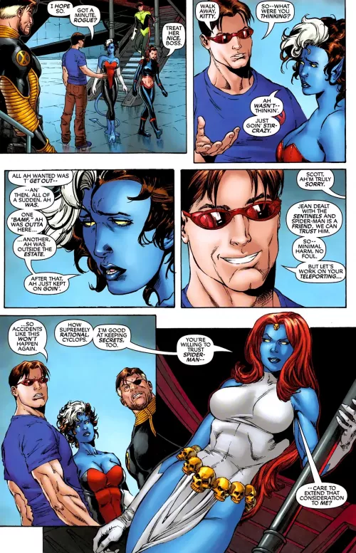 Mystique [X-Men Forever vol. 2 #4] by sabhall12