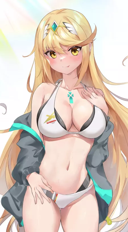 Mythra [Xenoblade II] by CheetahSperm18