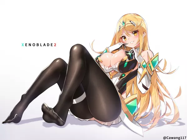 Mythra [Xenoblade II] by CheetahSperm18