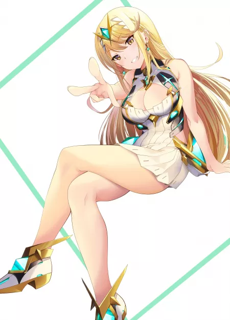 Mythra [Xenoblade II] by CheetahSperm18