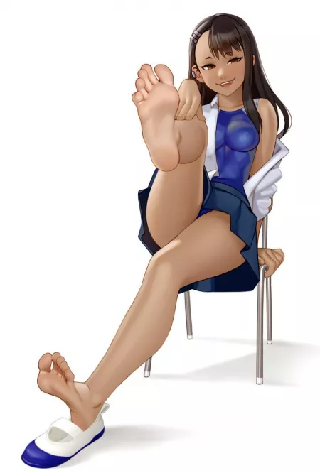 Nagatoro swimsuit + school uniform (@‪Kairunoburogu‬) by Memes_REEEEEE