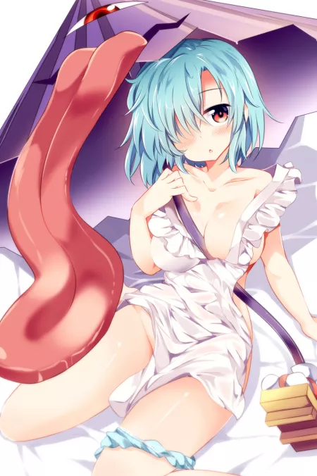 Naked Apron [Kogasa Tatara] [Ecchi] by Kylo_Mask