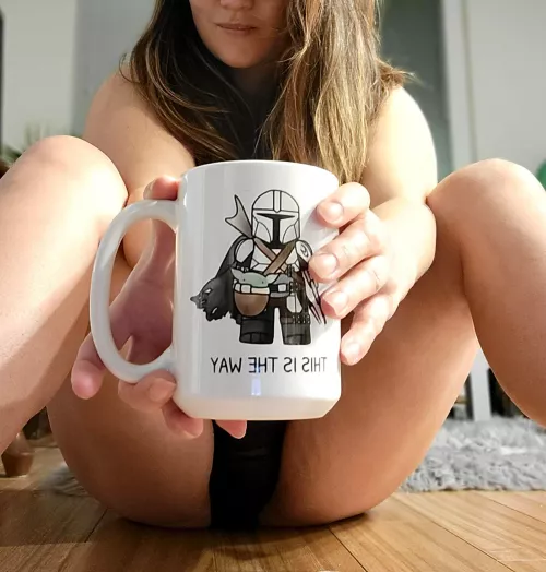 Naked coffee, right? by vivvieandsam