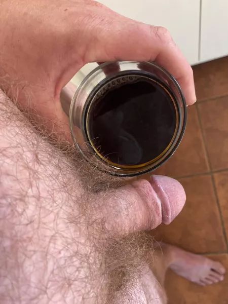 Naked kitchen coffee, hopefully No ones awake to see by buddyboyaw