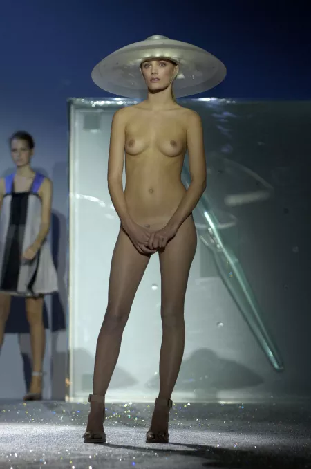Naked on runway by emilyguy