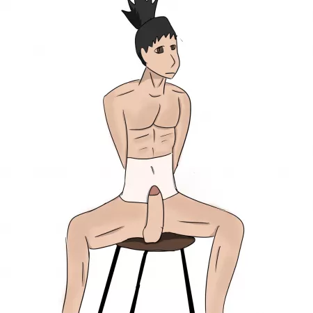 Naked shikamaru (by me) by Pitiful-Objective-24