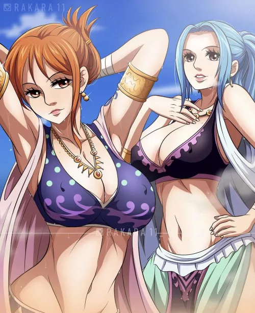 Nami and vivi by Terrible-Ad-34