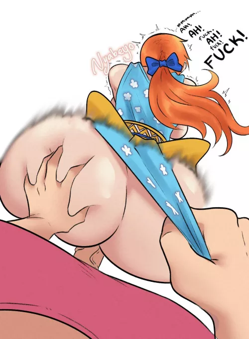Nami's fat ass gets clapped ! by offllinee