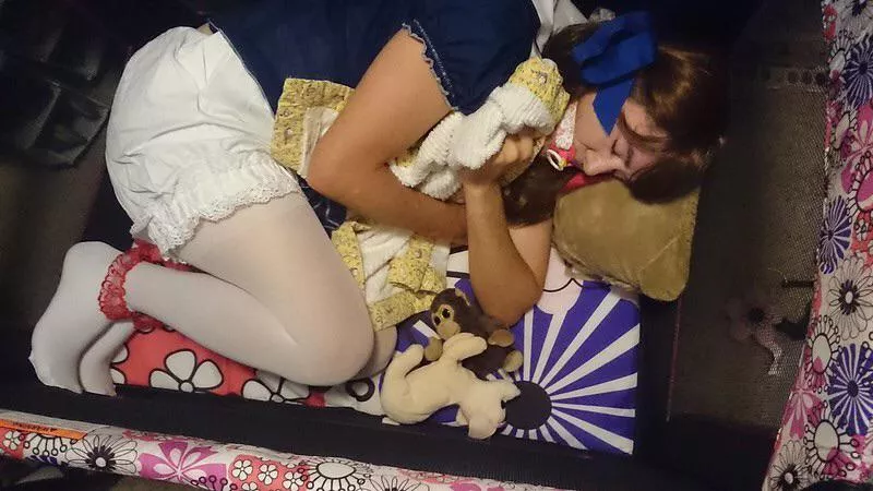 Napping in my pack n play by luvmymommy23