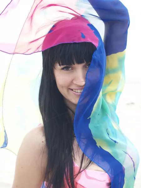 Natalia at the Black Sea by milthombre