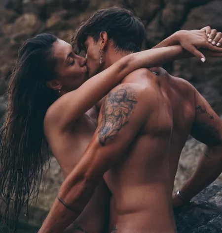 Natalia Garcia Timofeeva and her boyfriend by Admirateur1