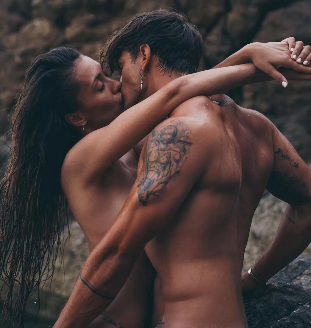 Natalia Garcia Timofeeva and her boyfriend posted by Admirateur1