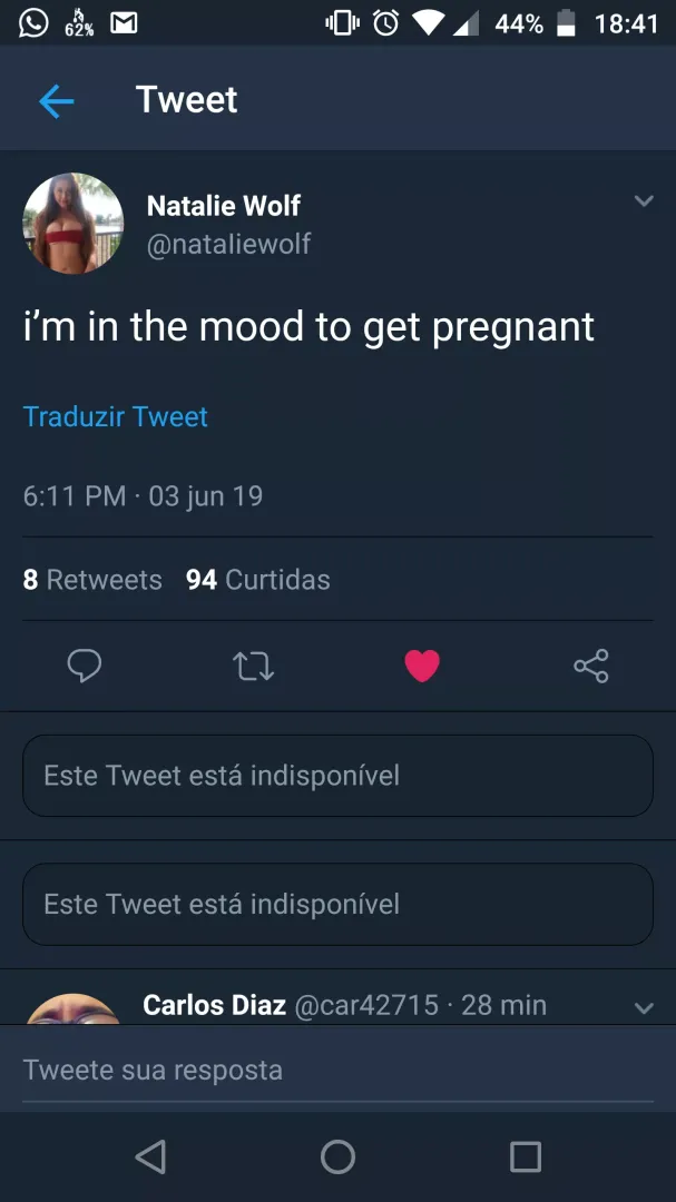 Natalie impregnarion ? 👀 posted by arantes_1