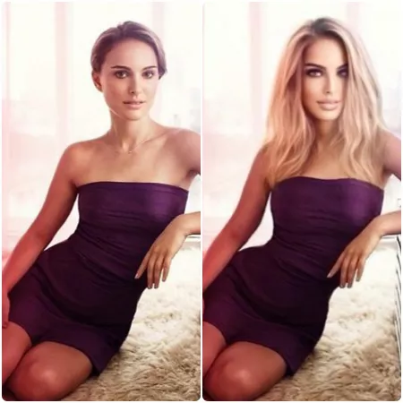 Natalie Portman Bimbofication Edit by slutmeup