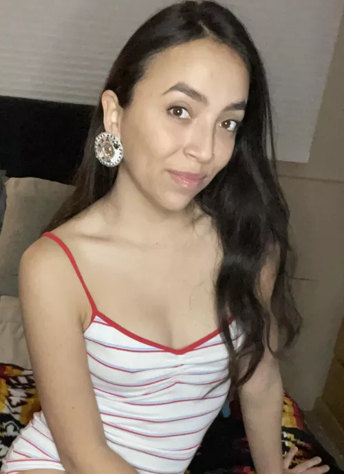 Native American x German. These our homemade beaded earrings by Beautiful-Indigenous