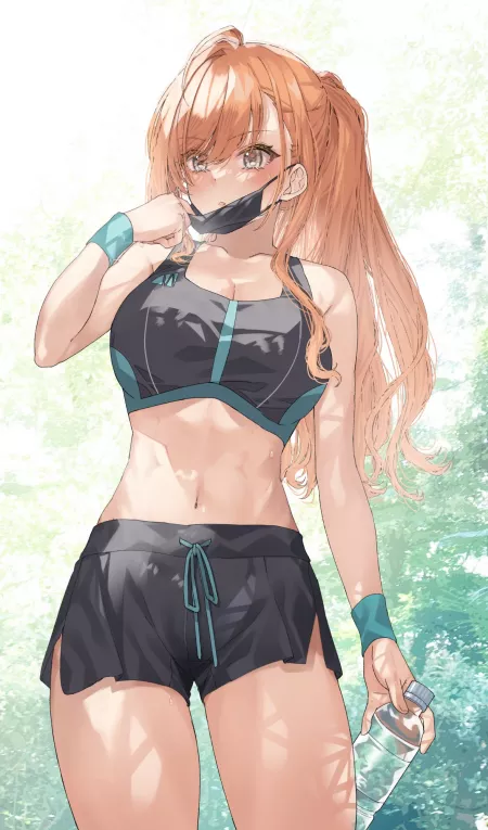 Natsuha's Morning Jog by CheetahSperm18