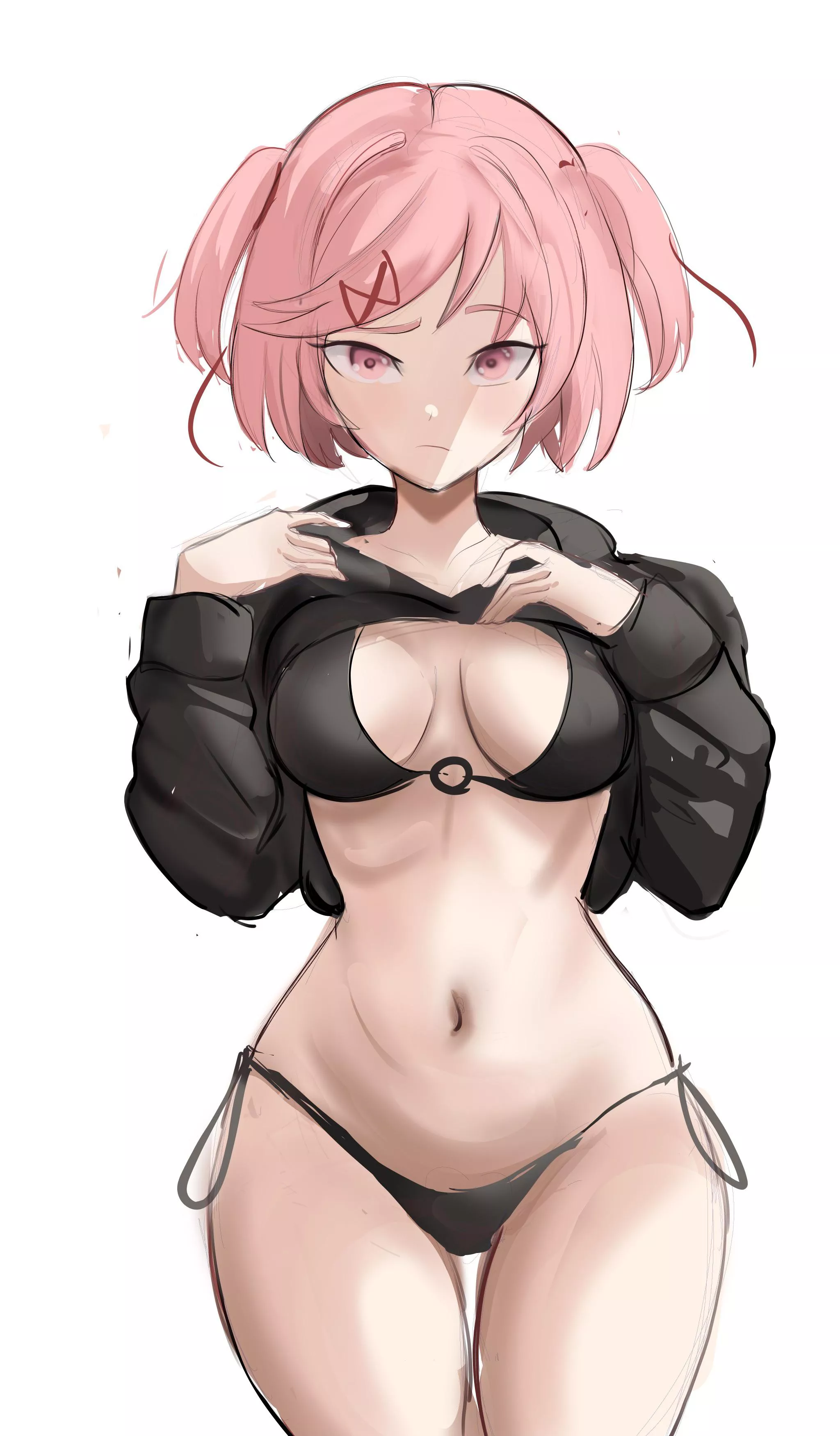 Natsuki (drawn by me @rakeemspoon) posted by rakeem16