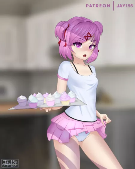 Natsuki, The show off by Glimmer-chan