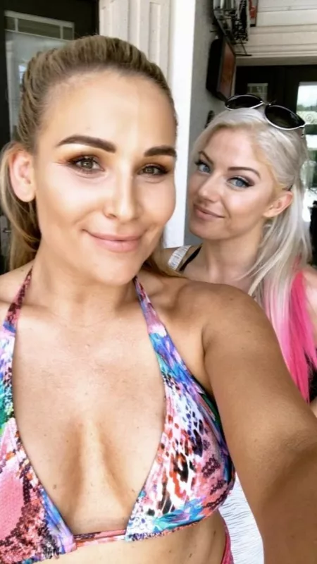 Nattie and Alexa by BlastoiseUseBlizzard