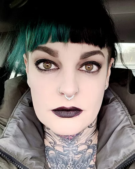 Natural light hits different during lockdown. 🤍🖤🤍 by Christina_Chaos