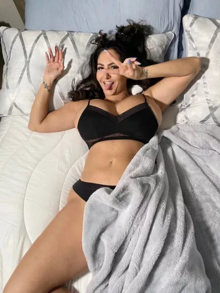 Naughty milf on the bed by Snoo-53338