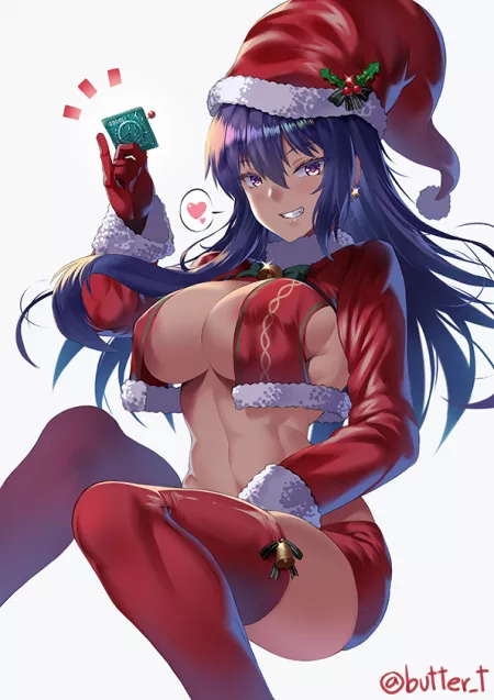 Naughty Santa Girl (butter) [Original] by elee0228