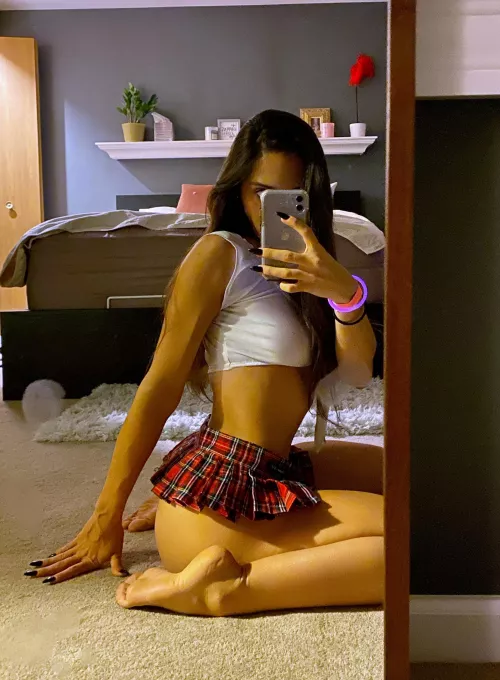 Naughty school girl 💋 by arabian_footqueen